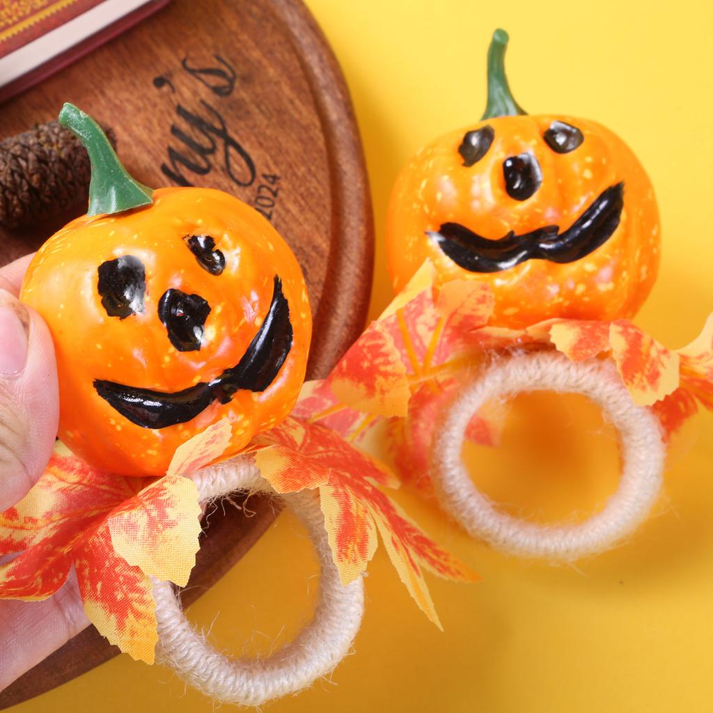 6PCS Plastic Tissue Rings Leaf Tissue Rings Tissue Buckle Table Decorations Plastic Texture Suitable for Holiday Party