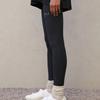 Fear of God Essentials Athletische Strick-Leggings Mit Logo-Print Unisex Unterteile Schwarz FOG-FW21-033