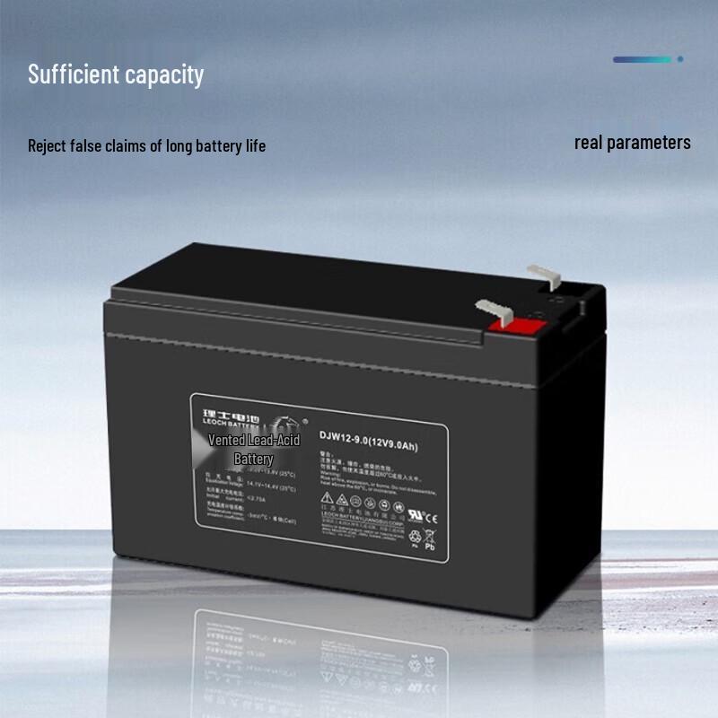Leoch DJW12-9 12V 9Ah Sealed Lead-Acid Battery