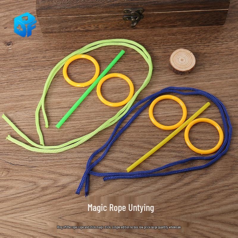 

Набір для трюків з магічним кільцем та мотузкою для початківців