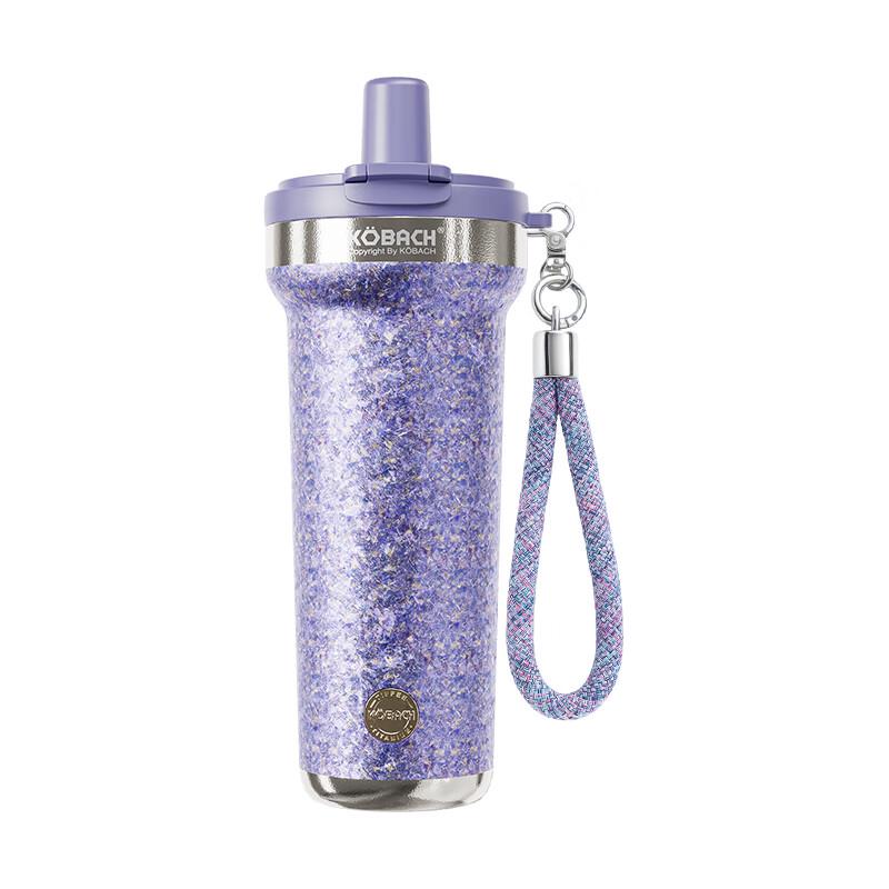 Kangbach 750mL Pure Titanium Insulated Water Bottle with Straw