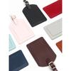 Bronze Button Passport with Luggage Tag Set  Multi-color Buckle  Extra-thick Leather Passport and Luggage Tag Card Holder