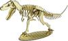 PazuMe Made In Japan 3D Paper 3D Dinosaur Papercraft NEW Tyrannosaurus Stand Type Puzzle, Puzzle, Rex, (Gold)