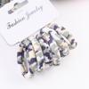 6Pcs/Set High Elasticity Printed Scrunchie Women Girls Children Elastic Hair Rubber Bands Accessories Tie Hair Rope Ring Holder