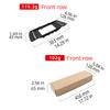 65509301374 LCD displej Dekoratívny rám pre BMW radu 5 F10 F18 2010-2017 ID4 Maľovaný rám rádia Piano Black