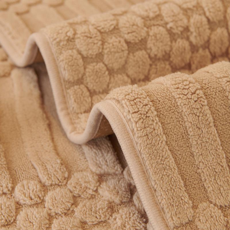 Velvet Living Room Sofa Cover Non-slip Home Decoration Dust Cover French Jacquard Plush Back Cushion Cover Cloth