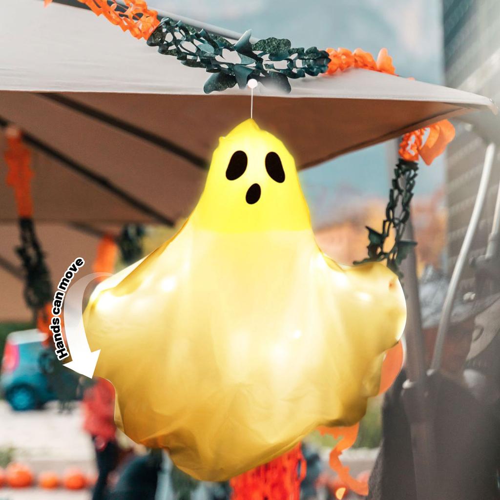 Halloween Hanging Light Theme Outdoor Courtyard Garden Horror Decoration Scene Layout