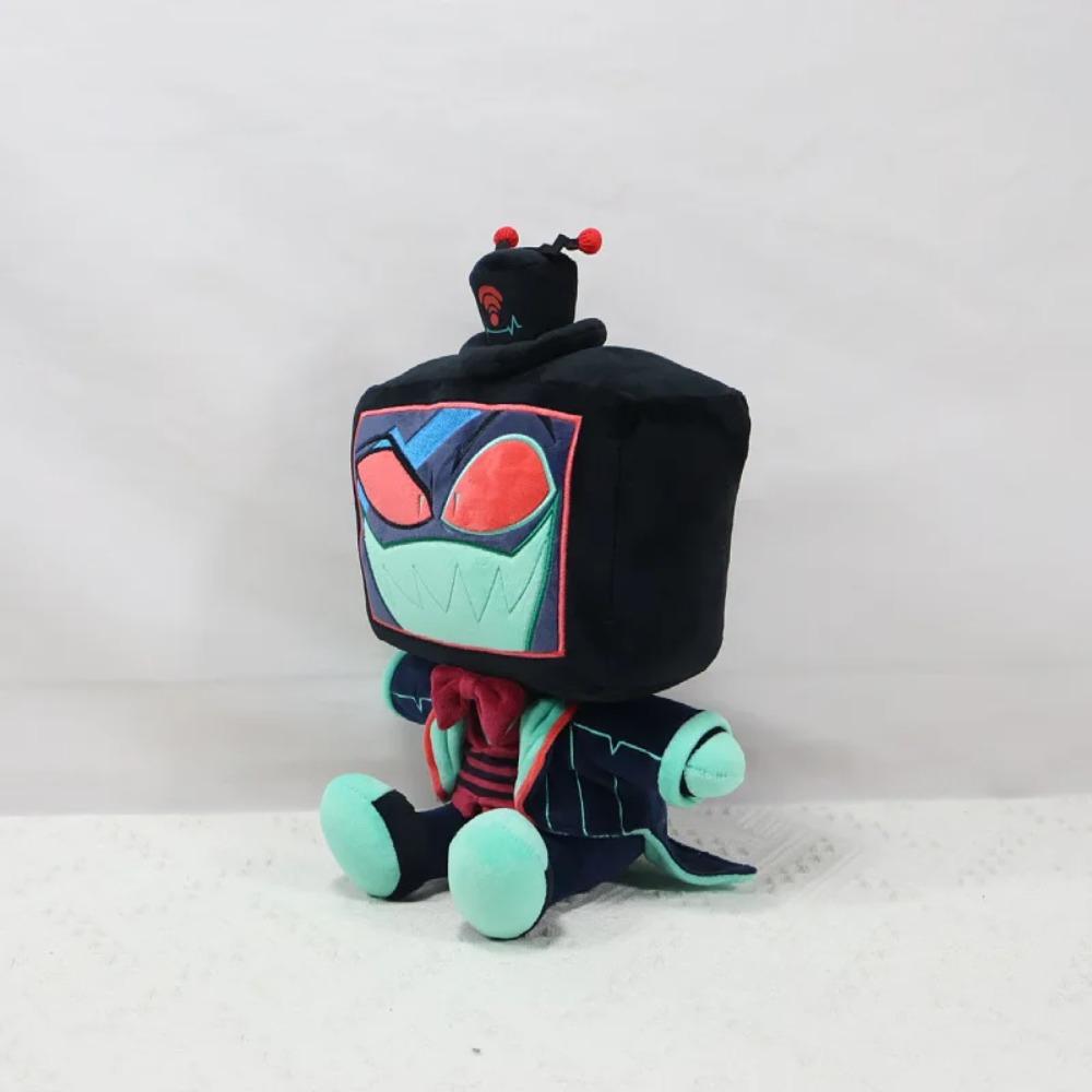 Mignon Hazbin VOX Peluches Jeu de Noël Hazbin Boss Maléfique Poupée en Peluche Anniversaire Fêtes Cadeaux Jouets pour Décoration de Chambre