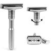 Adjustable Safety Razor Men'S Professional Manual Shaver Straight Edge Stainless Steel Barber Razor Men Folding Shaving Tool