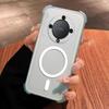 Case for HONOR X9b,X9a Cute Airbag Corner Pastel Matte Magnetic Casing Semi Shockproof Phone Cover