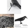 Fake Crow Decoy Bird Repellent Scare Birds Away For House Patio Porch Balcony Roof Pool Garden Decor