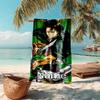 Personalized customized proof beach towel with Attack on Titan  pattern - soft, absorbent, quick-drying, perfect swimming, camping&bathing