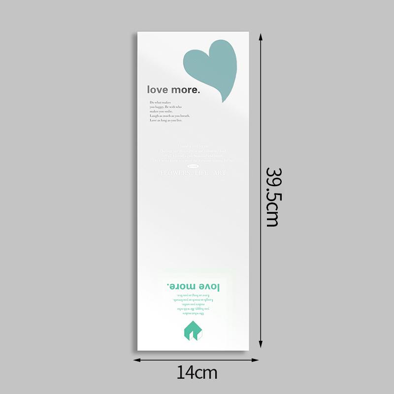 5/10pcs Flower Wrapping Bags Transparent Flower Packaging Gift Packing Bags with Handle Wedding Birthday Candy Flowers Box Decor