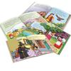 Story Books for Little Kids Fairy Tales (Illustrated) (Set of Books) Rapunzel, Puss in Boots, Little Cap, Blacky and Goldy Beauty and the B
