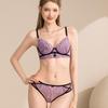 Womens Plus Size Full Coverage Lace Bra Set With Underwire Light Padding Side Support Lift Large Bust