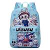 Adorable Cartoon Kids Backpack Labubu Trendy Nylon Preschool Bag For Boys Girls