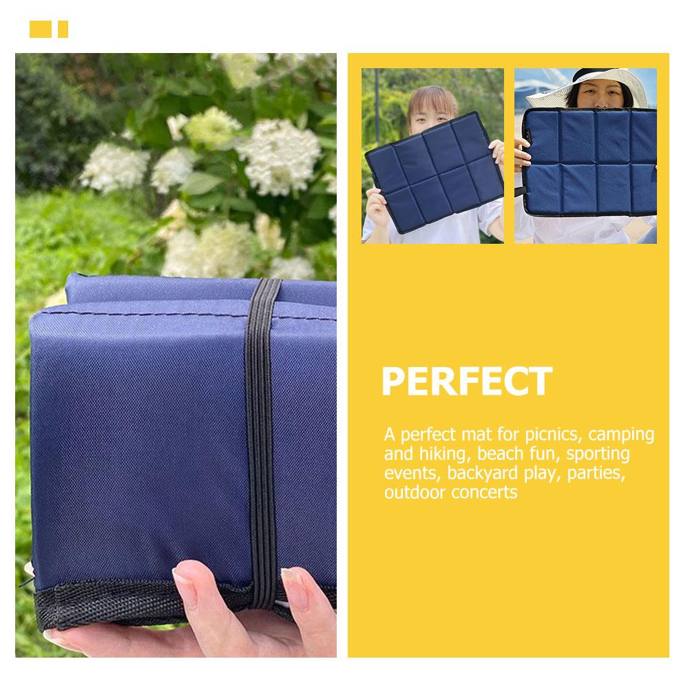 

2 шт. складные подушки сиденье для лагеря водонепроницаемый коврик для пикника ткань Оксфорд портативные детские подушки