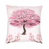 Watercolor Sakura Cherry Blossoms Pillow Case 40X40Cm Home Decoration Japanese Floral Modern Cushion Cover Car Pillowcase