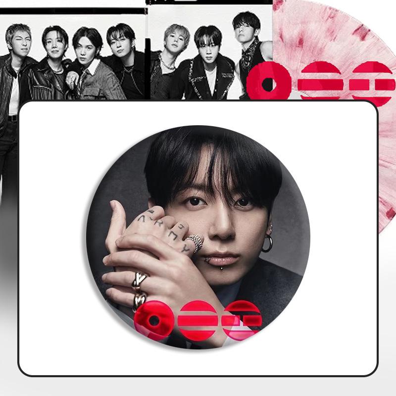 BTS ARIRANG Badge Mirror Keychain Tinplate Merchandise Badge