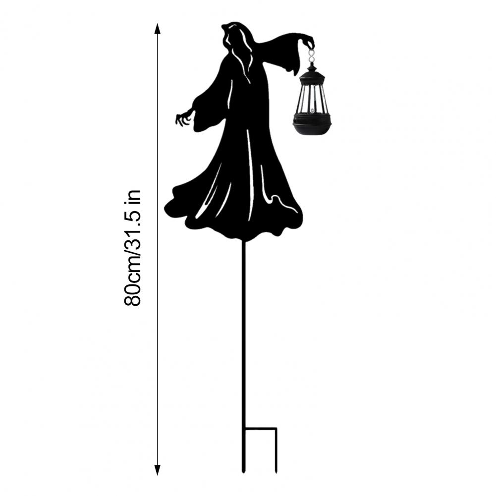 1/2Pcs Spooky Outdoor Lights Halloween Decorations Weather-Resistant Easy to Install Lawn Ornaments Solar Garden Stakes