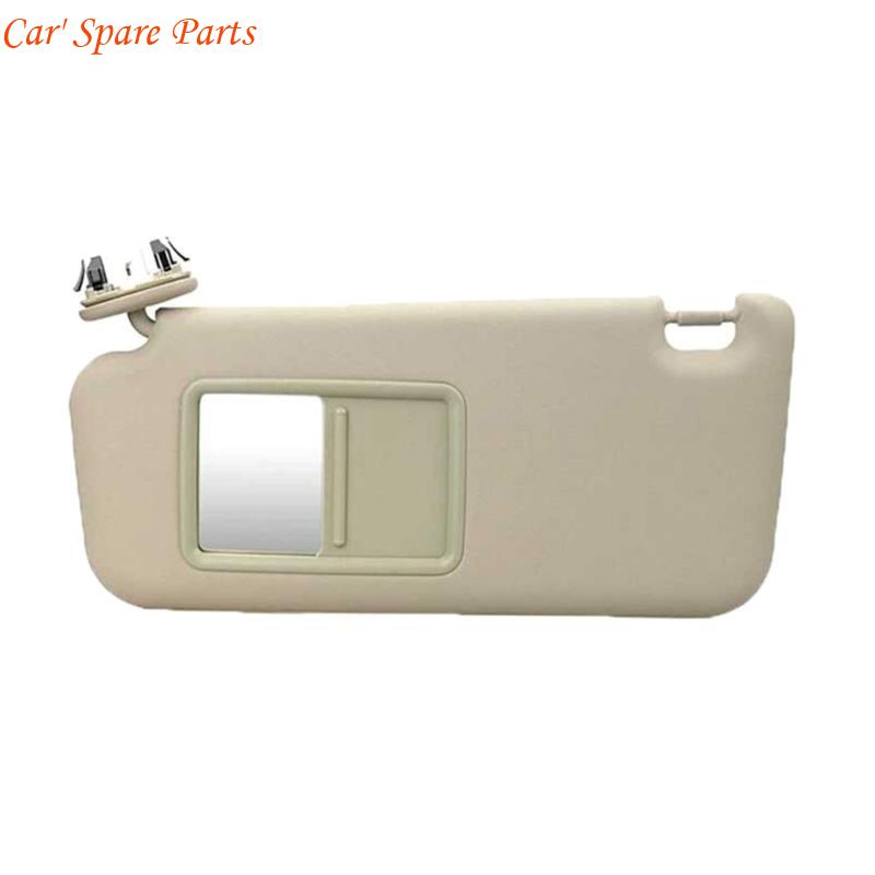 Y4UA Car Front File Glass Sunvisor Cover with Vanity Light for 7432035A91B1 2010-2026