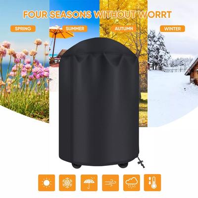 Copertura Robusta in Tessuto Oxford per Griglia, Scudo Antipioggia per Barbecue per Kettle Weber