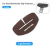 BLZ3   Universal Car Seat Belt Buckle Clip Protector Cover Anti-Scratch For Mercedes Benz AMG A B C E S G Class W201 W210 W108 W205