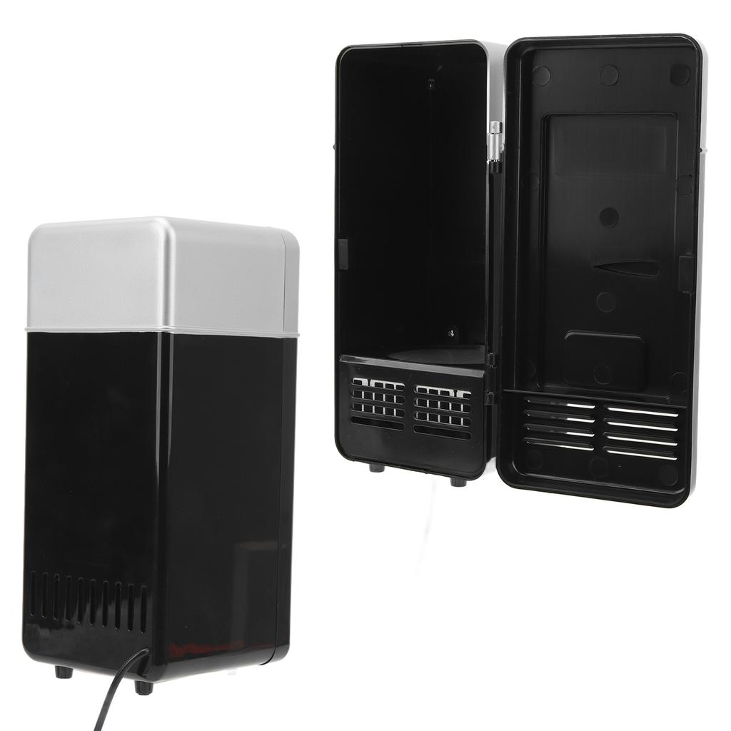 Mini Single Tank Refrigerator USB Rechargeable Portable Low Decibel Energy Saving Cooling Semiconductor Refrigerator