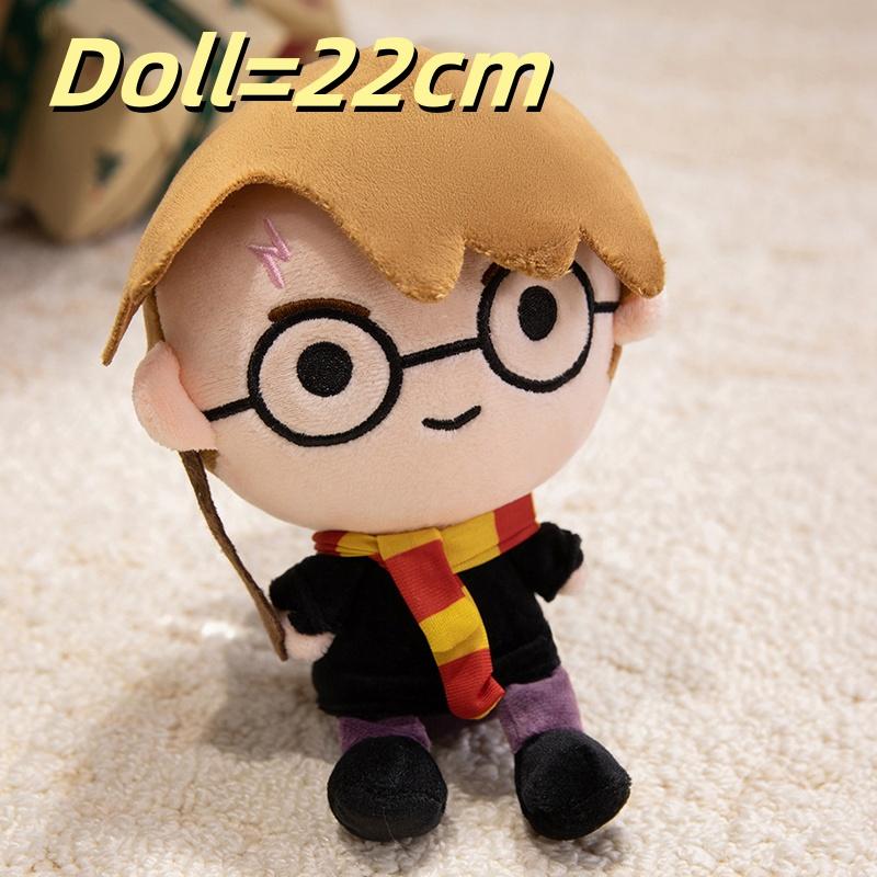22cm Panenka Harry Potter Ron Dumbledore Hagrid Malfoy Pán Zla Voldemort Plyšáci Plyšové Anime Přívěsek na Tašku Sbírej Plyšové Hračky Dárky