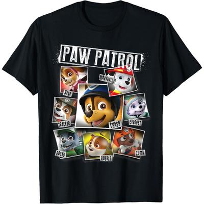 Paw Patrol Polaroid Fotokollage T-shirt T-shirt