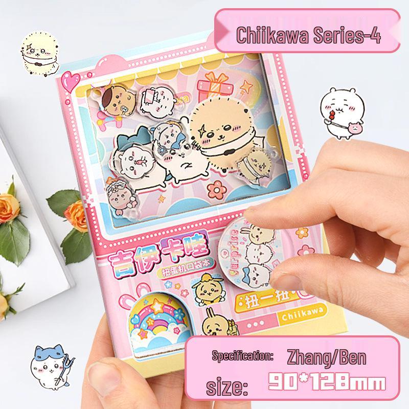 Chiikawa Klomaskin Spiralblock & Färgplanerare