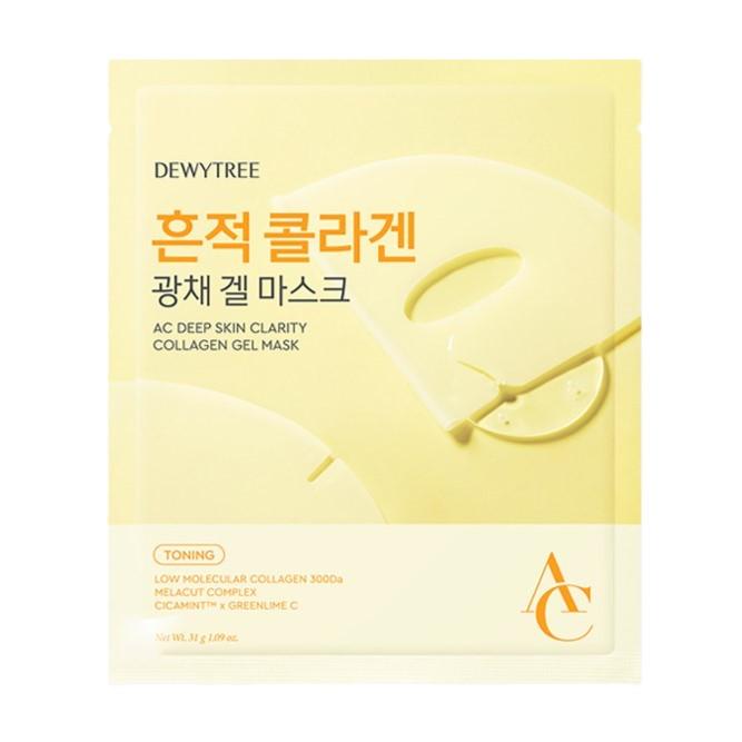 DEWYTREE AC Deep Skin Clarity Collagen Gel Mask 31g*4EA