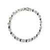 Bracelet - LUXENTER - Lyth - Brilliant Cubic Zirconia - Silver Rhodium-Plated Finish - 18 Cm