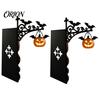 Creative Reading Corner Gift Halloween Library Lantern, Gothic Decorative Bookshelf Lamp, Vintage LED Style Accent Book Nook Light for Bookworms, Home