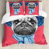 Home Textiles Dog French Bulldog Duvet Cover, Funny Microfiber Bedding Set Patterns Custom Quilt Cover And Pillow Cases 75*50Cm