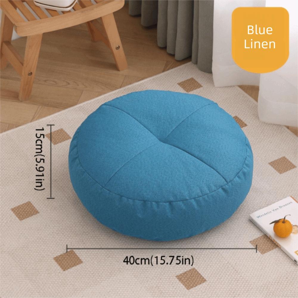 Non-Slip Tatami Mat Leather Futon Tech Fabric Floor Footstool  Bay Window