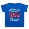Authentic Bbq Cuisine Low And Slow Love Of Barbeque Kids Childs T-Shirt