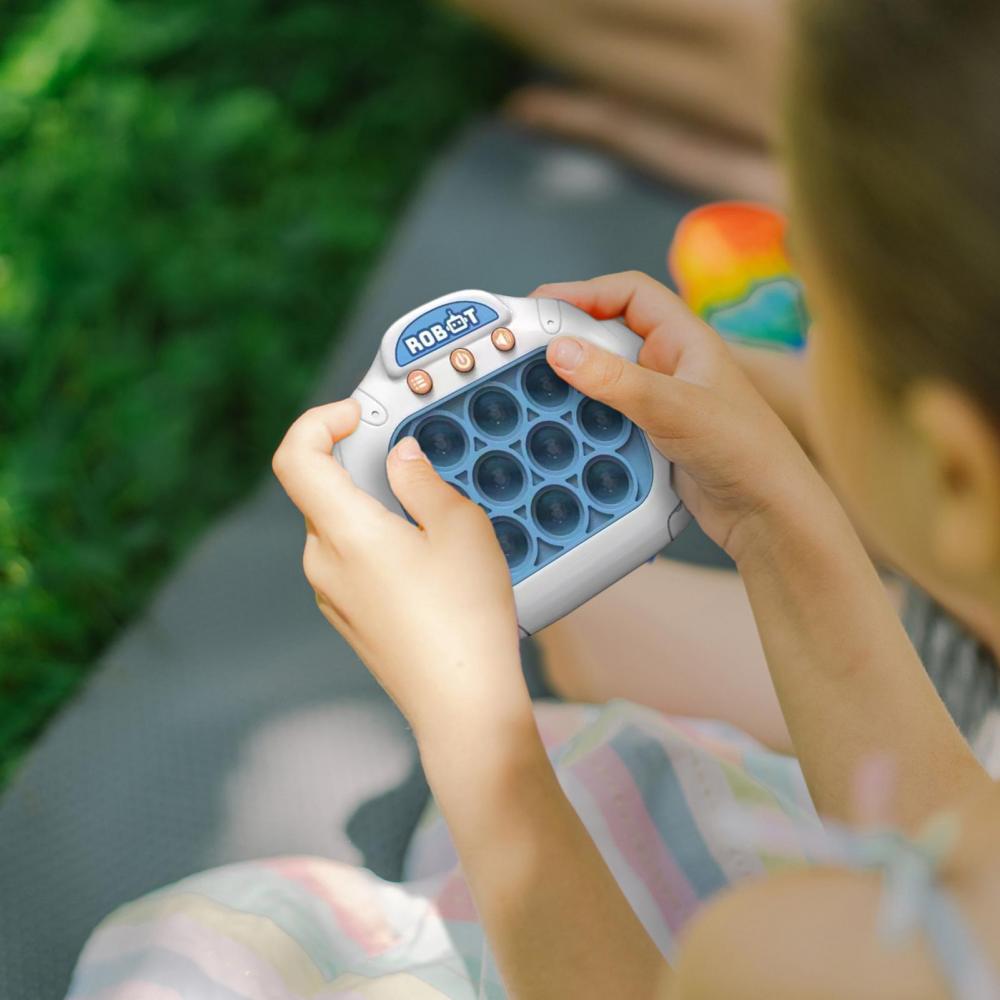 Popping Games Memory Breakthrough Game Console Light Up Pattern Popping Games Reaction & Memory Training Development Sensory Toys for Kids