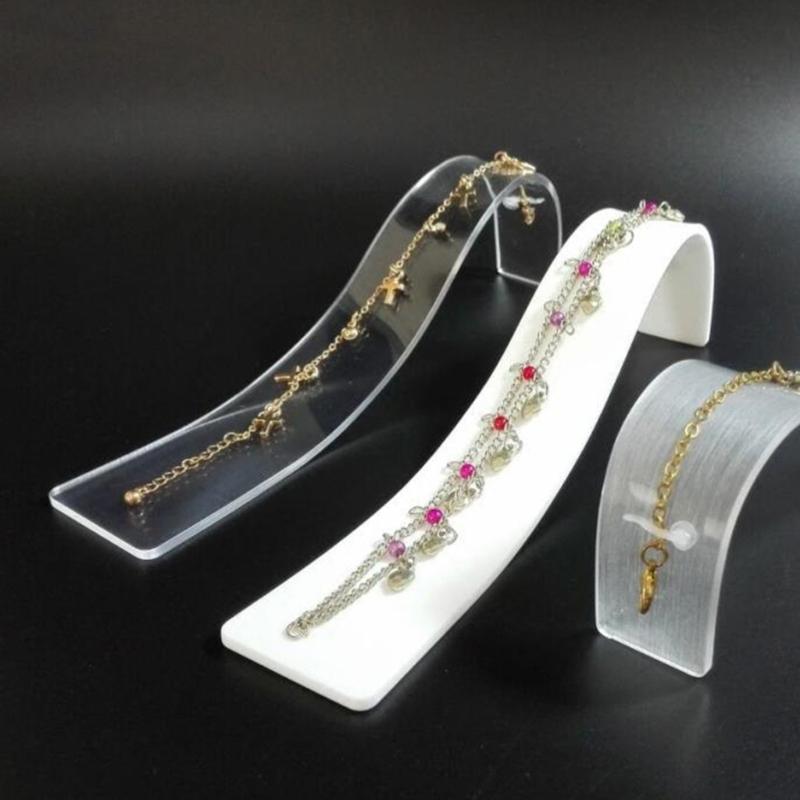 Organizator convenabil pentru lanțuri de mână Suport portabil pentru bijuterii pentru brățări și coliere Suport elegant pentru bijuterii