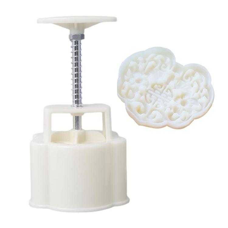 Hand-Pressure Moon Cake Mould Cake Moon Stamp Pastry Tool Thickness Adjustable 1