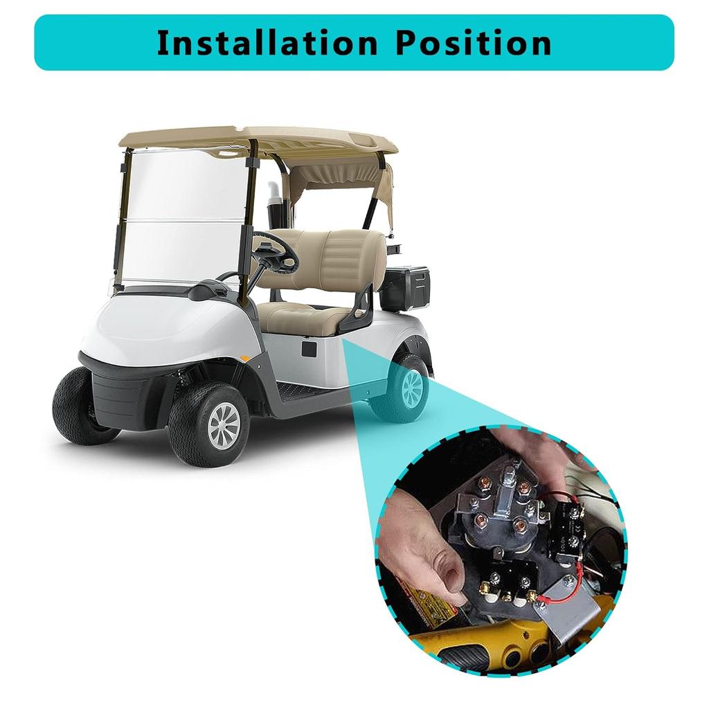 10L0L Golf Cart DCS Forward Micro Switch Assembly for 1996-2002 EZGO DCS Electric Vehicles OEM# 73194G01, CS25536, 73194-G01, 15842, 6-155, N5536