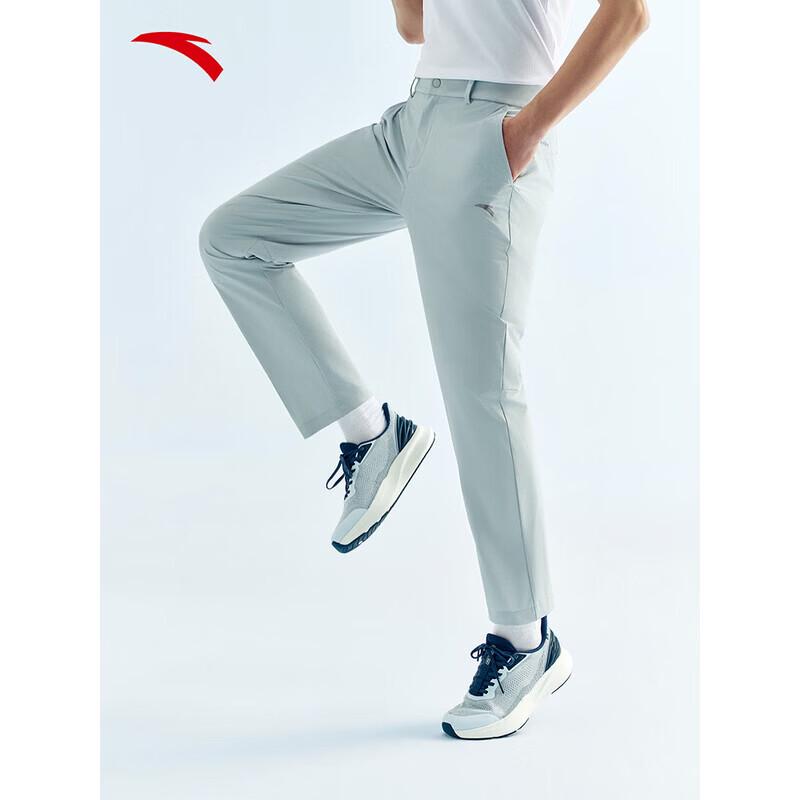 ANTA Men's Running & Training Woven Straight-Leg Pants
