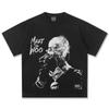 Pop Smoke Meet The Woo Graphic TShirt Unisex Oversized Hip Hop Rapper Casual Cotton Short Sleeve Classic Streetwear Fashion For