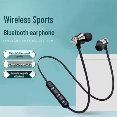 XT11 Magnetic Bluetooth Earphones: High-Quality Sound, Noise Cancelling, Long Battery Life, Ideal for Sports and Running