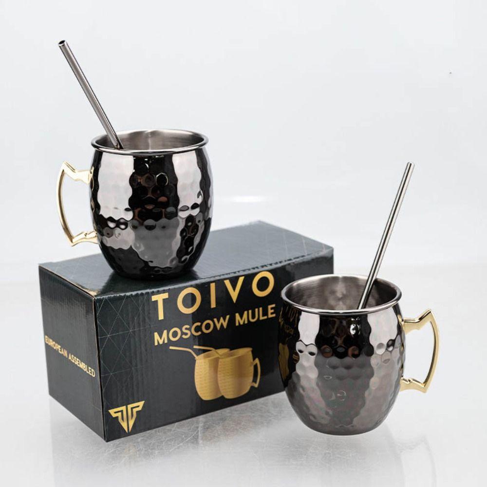 500ml Pure Copper Cup Moscow Mule Handcrafted Mug Cup Hammered Smooth Finish Moscow Mule Mugs Mules Cocktails Coffee Beer