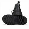Great LOEWE short boots Mid-cut combat boots black leather Women 36 L815285X72 Used