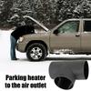 Car Heater Air Duct Elbow Pipe, Heater Pipe Duct, 60mm 3 Way Air Duct