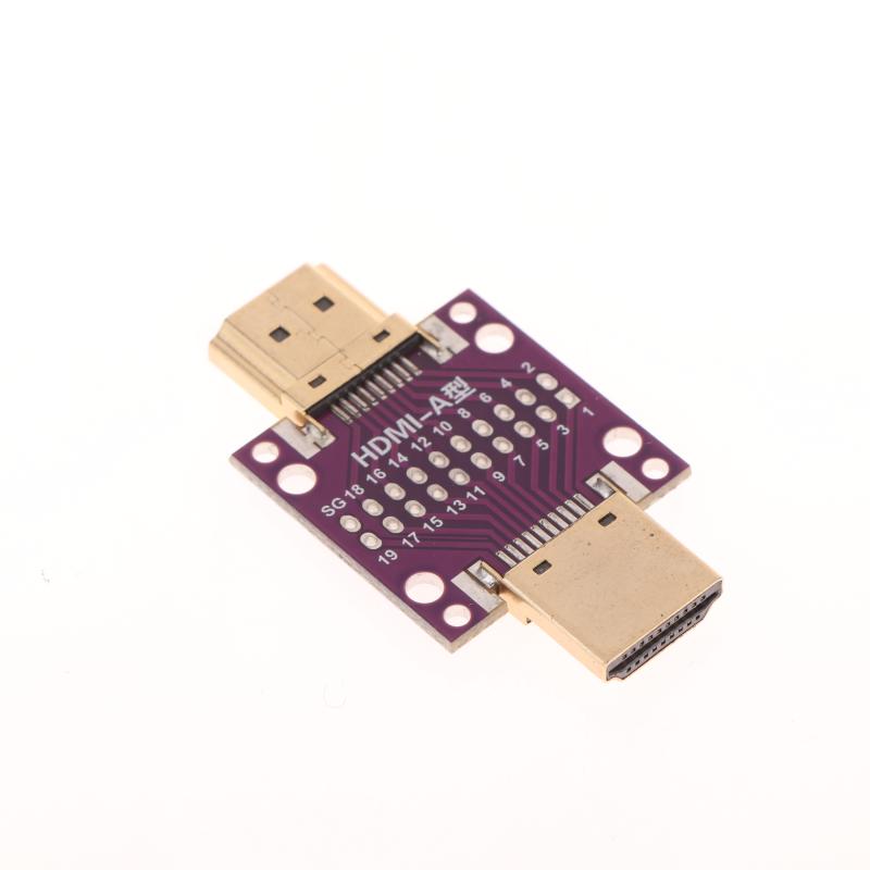 

Тестовая плата-адаптер HDMI «папа»-«мама»/«мама»-«мама»/«папа»-«папа» с модулем печатной платы для преобразования печатной платы M to M
