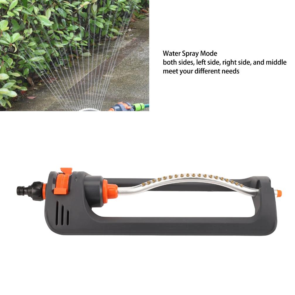 Automatic Oscillating Lawn Sprinkler 19 Hole 4 Modes Watering Device for Home Garden Agricultural Irrigation