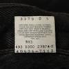 Levi's 00s 505 Yarn-dyed Black Straight denim pants W33 Regular Fit Jeans Men's Used